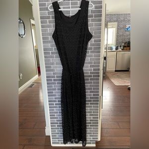 Evening/formal black  Party dress sleeveless, floor lgth Penningtons plus sz 3x